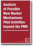 Analysis of Possible New Market Mechanisms Pilot Activities beyond the PMR