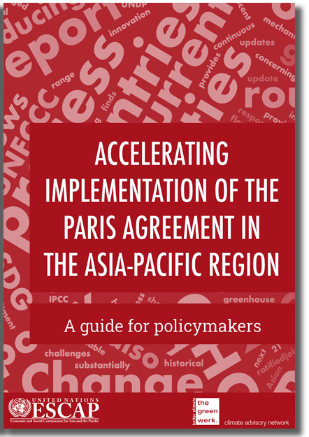 Accelerating implementation of the paris agreement in the Asia-Pacific region